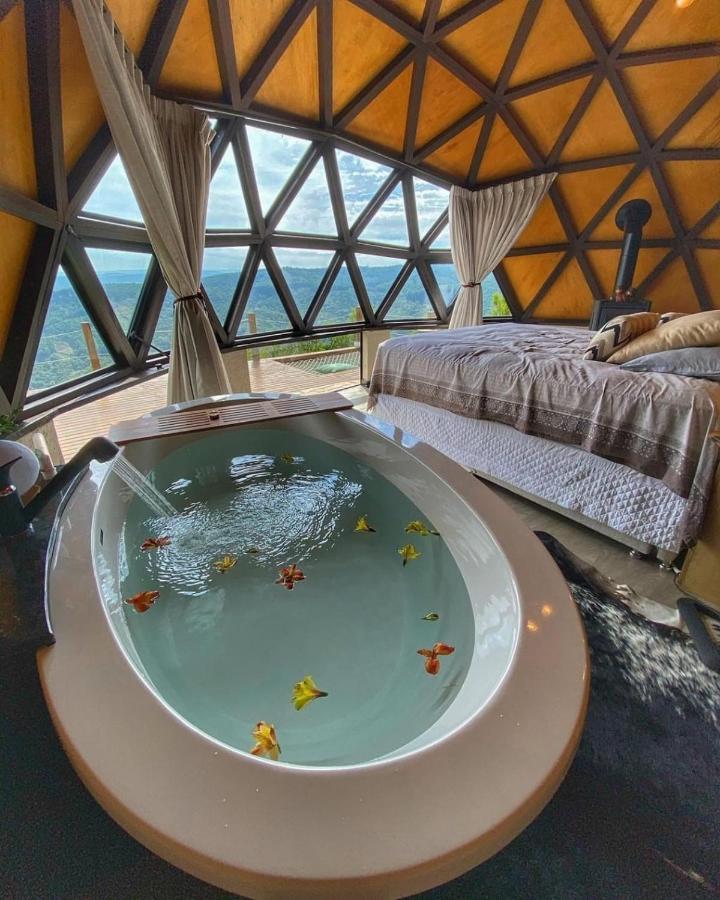 The Space - Welcome To The Sky - Domo Geodesico Villa Alfredo Wagner Exterior photo