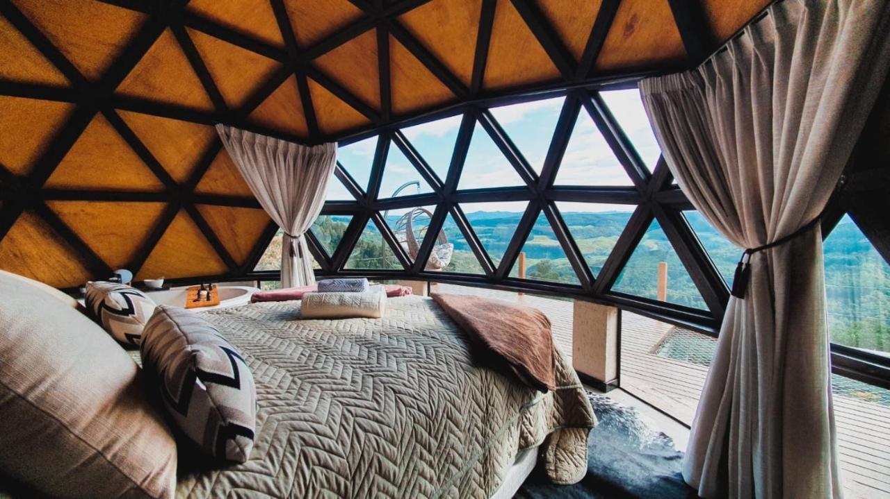 The Space - Welcome To The Sky - Domo Geodesico Villa Alfredo Wagner Exterior photo